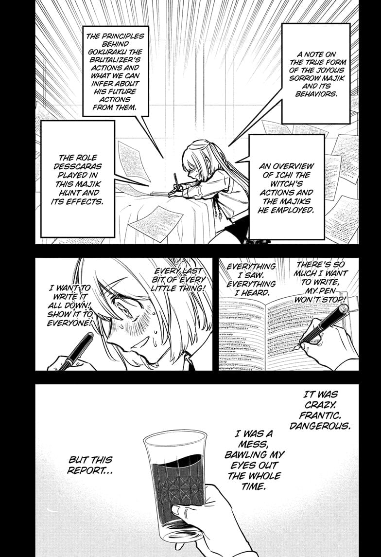 Ichi the Witch Manga Chapter 47 page 11 - Kumugi Harvest scene