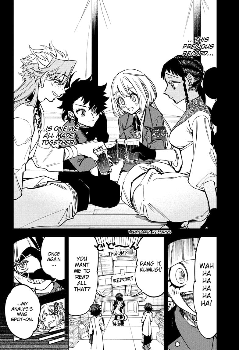 Ichi the Witch Manga Chapter 47 page 12 - Kumugi Harvest scene