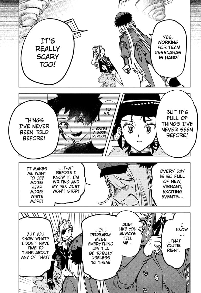 Ichi the Witch Manga Chapter 47 page 13 - Kumugi Harvest scene