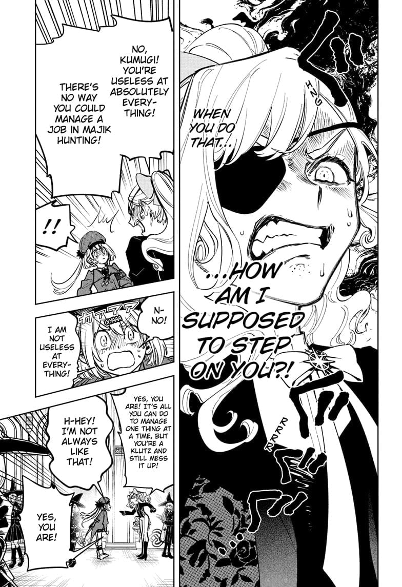 Ichi the Witch Manga Chapter 47 page 17 - Kumugi Harvest scene