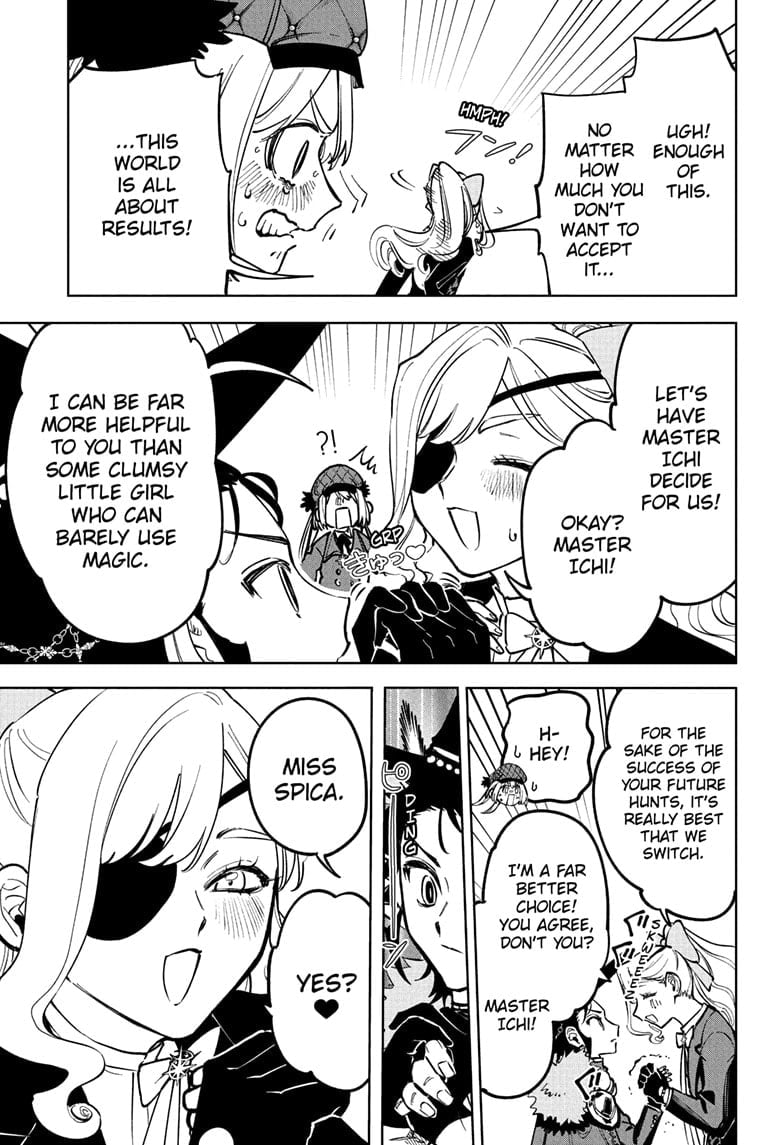 Ichi the Witch Manga Chapter 47 page 19 - Kumugi Harvest scene