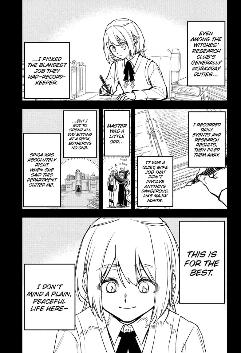 Ichi the Witch Manga Chapter 47 page 5 - Kumugi Harvest scene