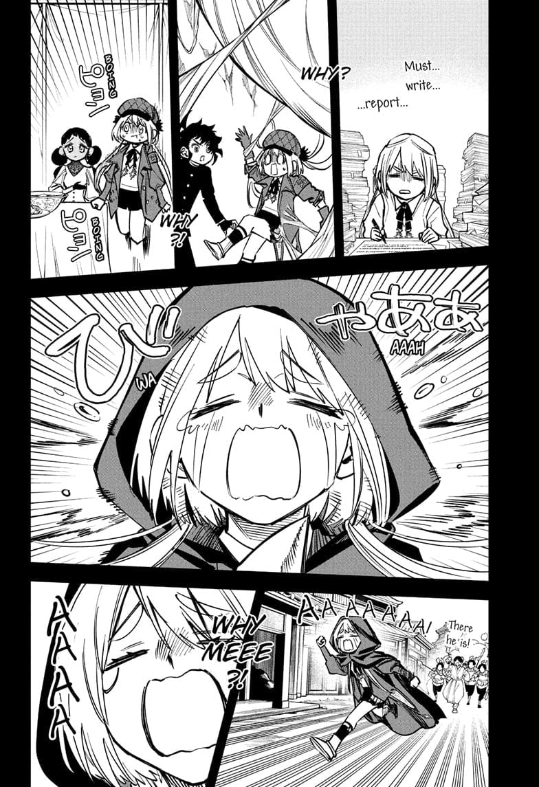 Ichi the Witch Manga Chapter 47 page 8 - Kumugi Harvest scene