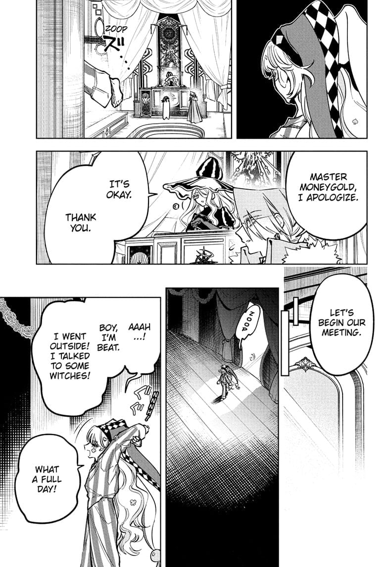 Ichi the Witch Manga Chapter 48 page 13 - A New Prophecy scene