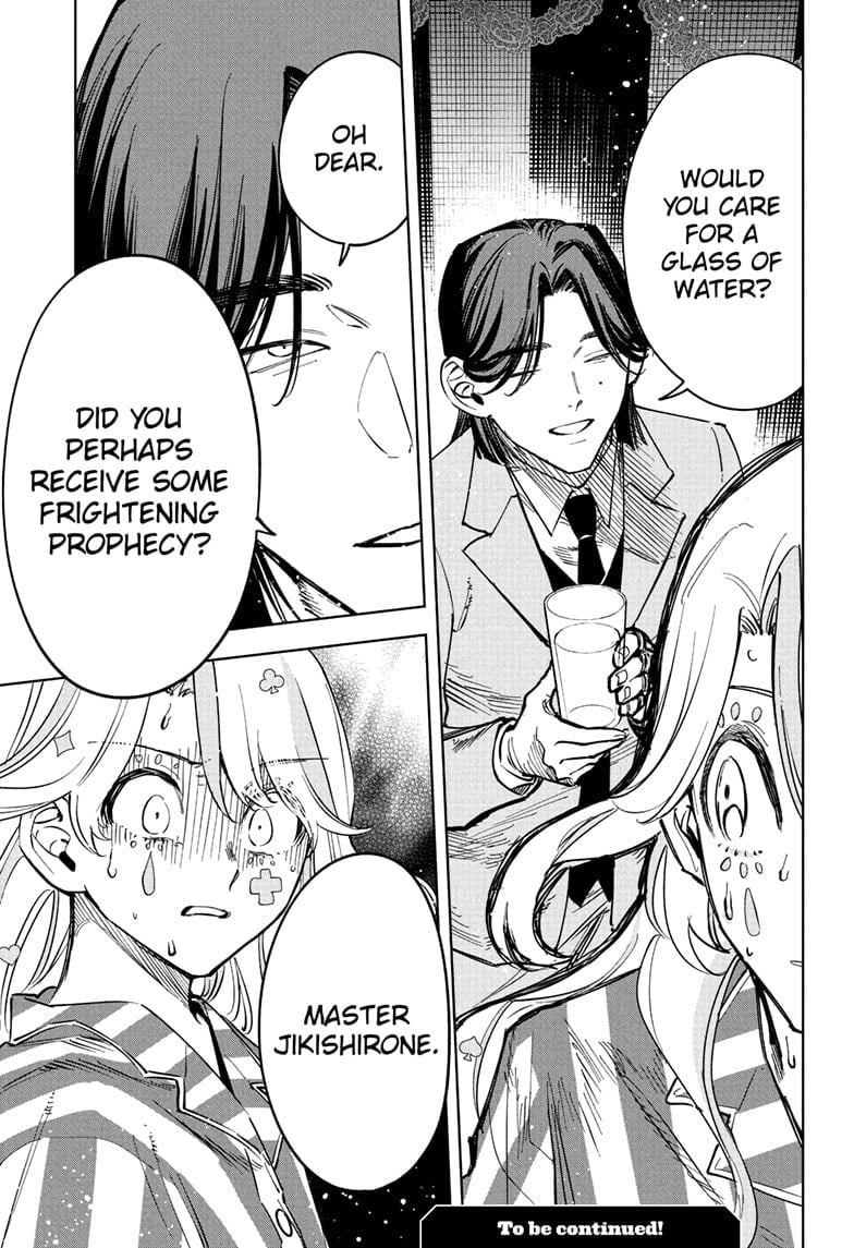 Ichi the Witch Manga Chapter 48 page 19 - A New Prophecy scene