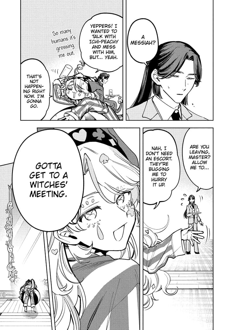 Ichi the Witch Manga Chapter 48 page 5 - A New Prophecy scene