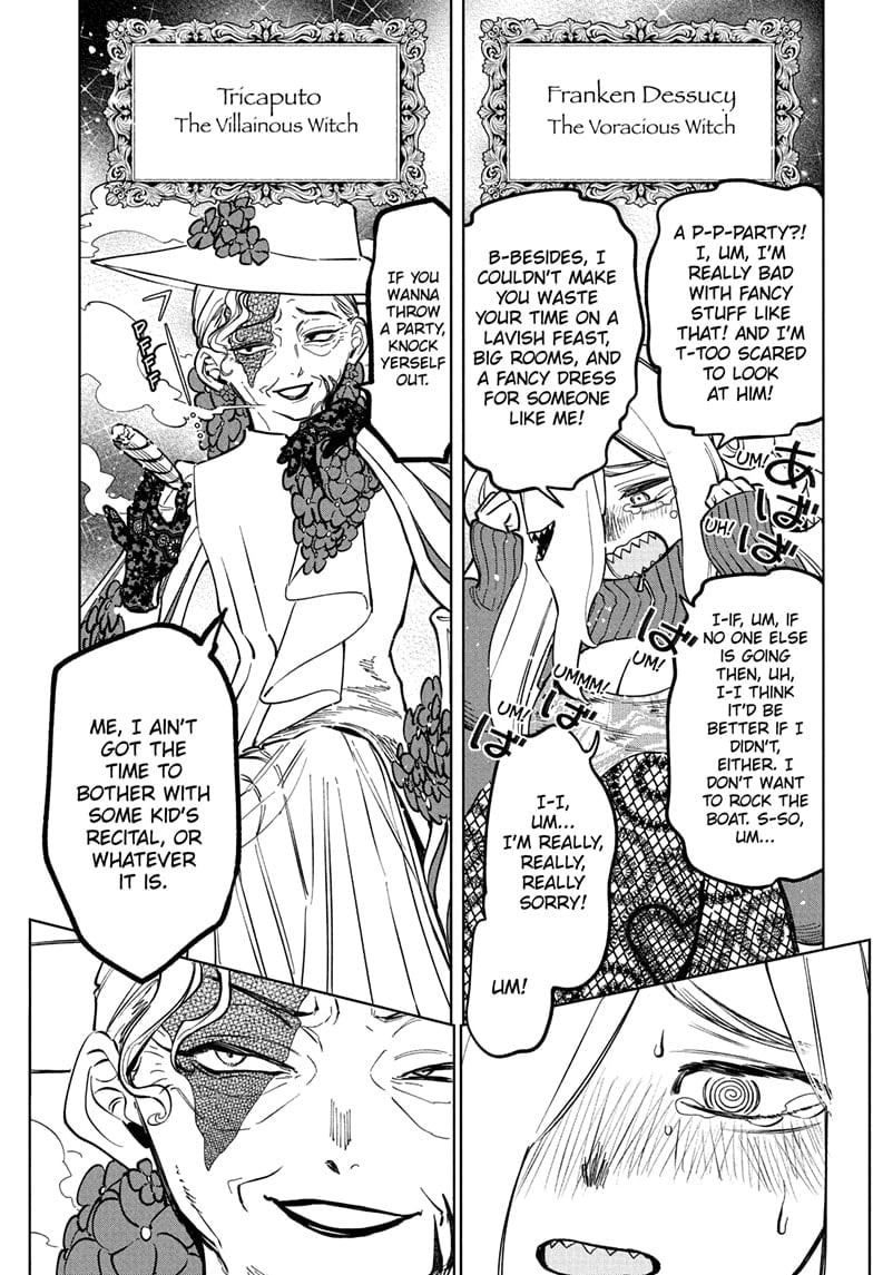 Ichi the Witch Manga Chapter 48 page 9 - A New Prophecy scene