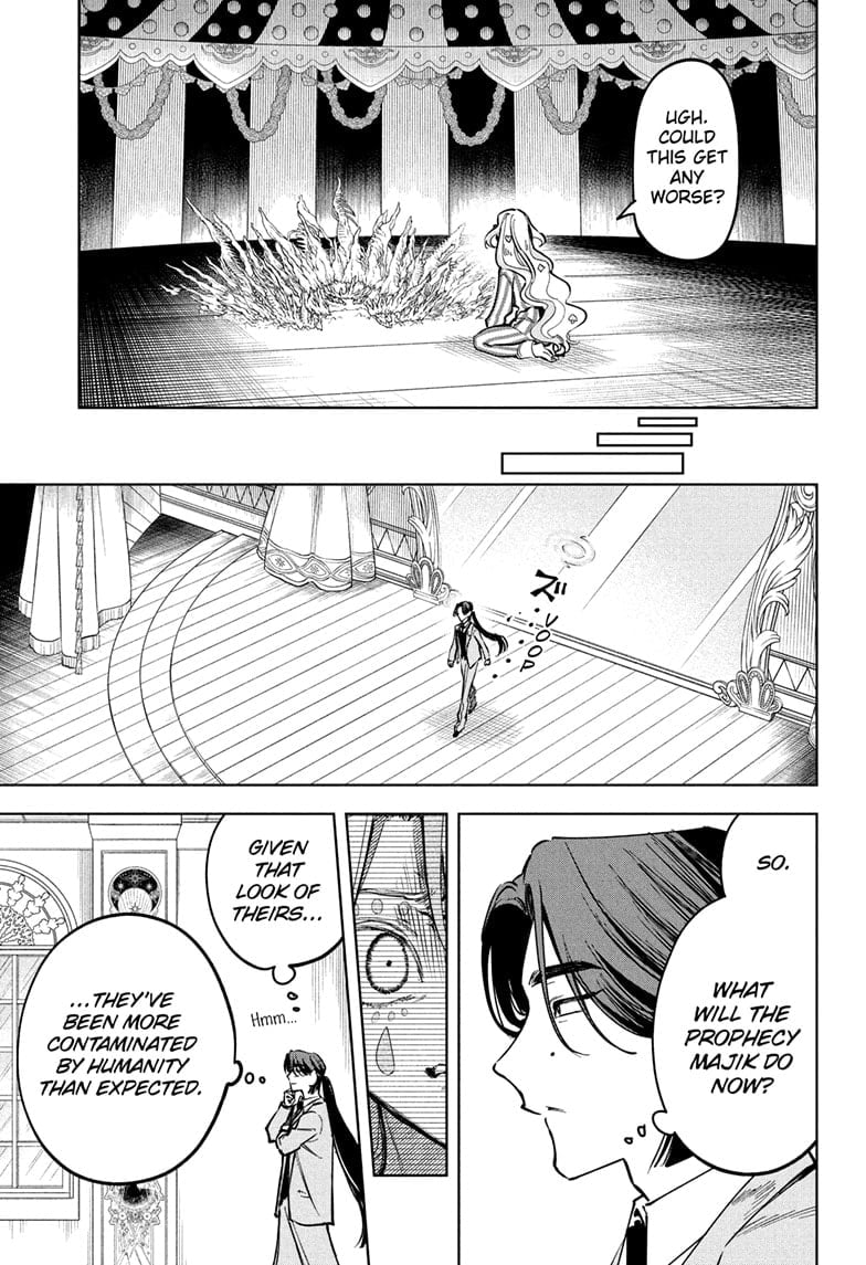 Ichi the Witch Manga Chapter 49 page 11 - A Glass of Water scene