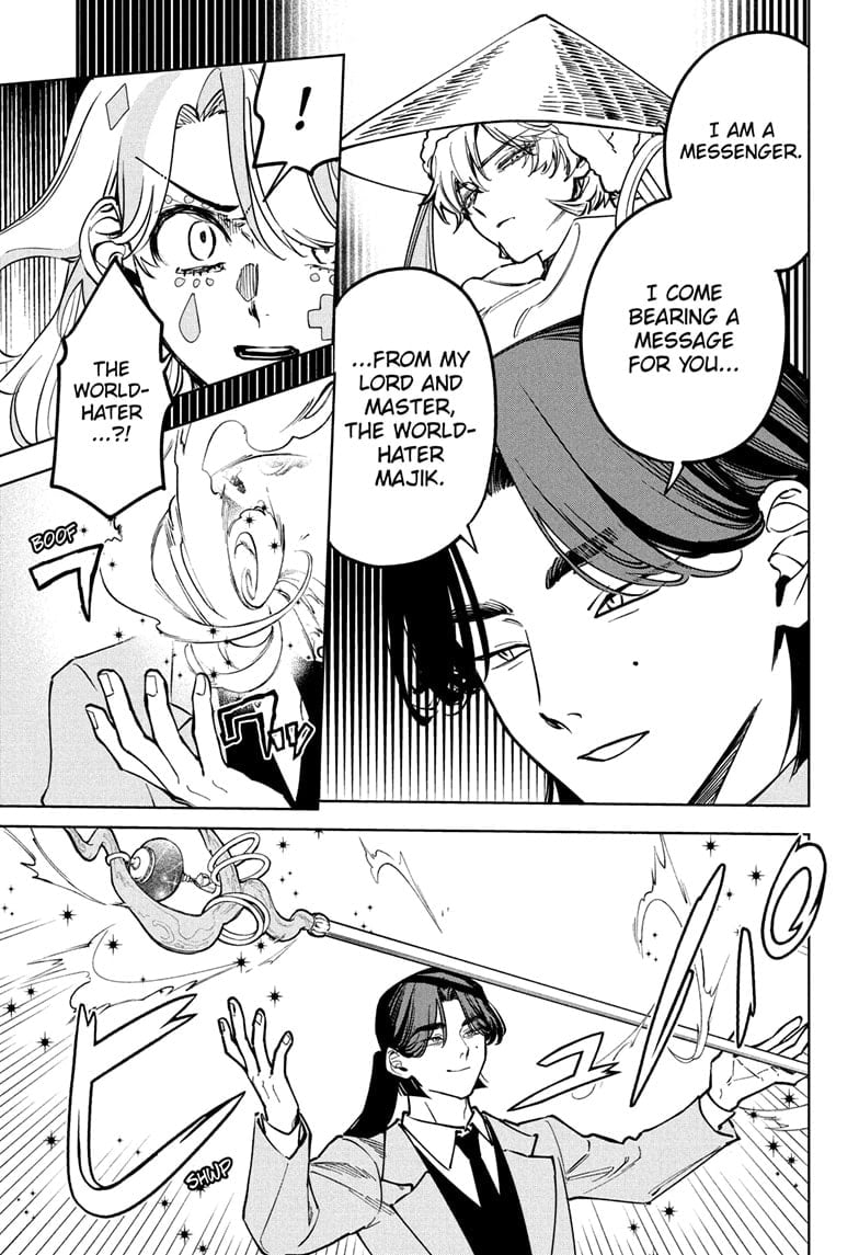 Ichi the Witch Manga Chapter 49 page 3 - A Glass of Water scene