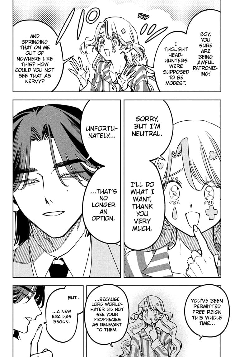 Ichi the Witch Manga Chapter 49 page 6 - A Glass of Water scene