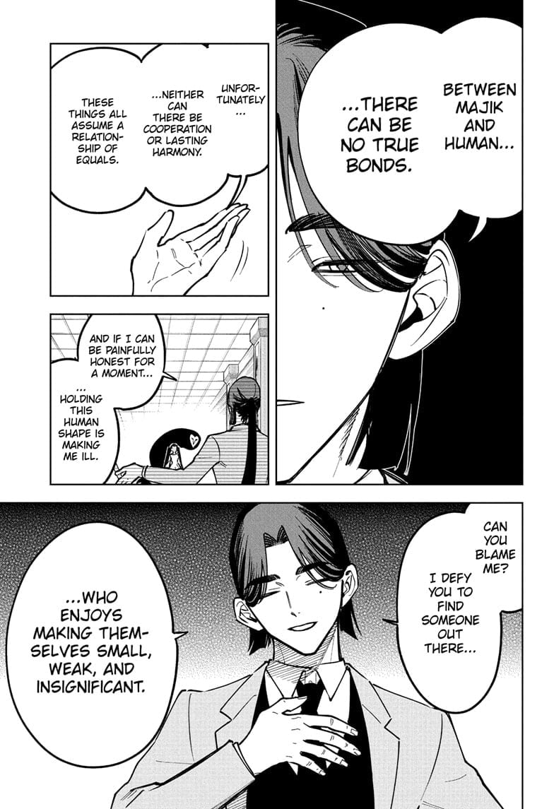 Ichi the Witch Manga Chapter 50 page 11 - Those Who Defy scene