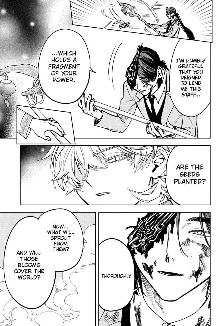 Ichi the Witch Manga Chapter 50 page 15 - Those Who Defy scene