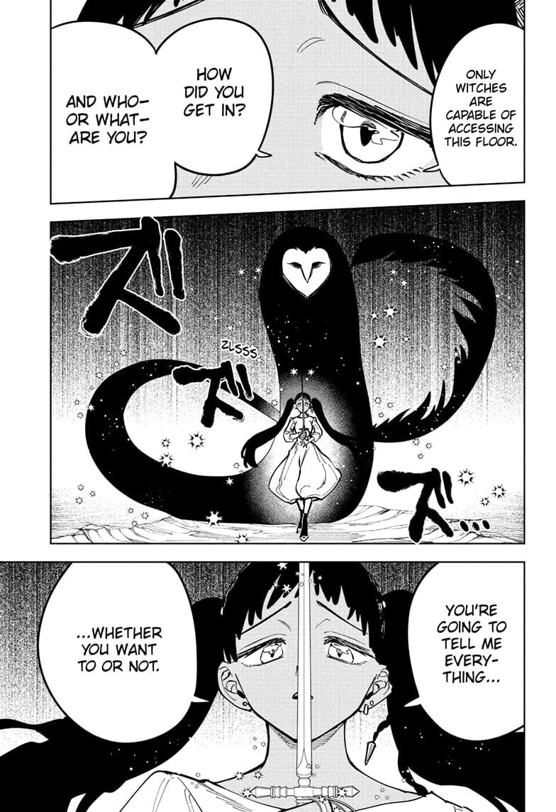 Ichi the Witch Manga Chapter 50 page 5 - Those Who Defy scene