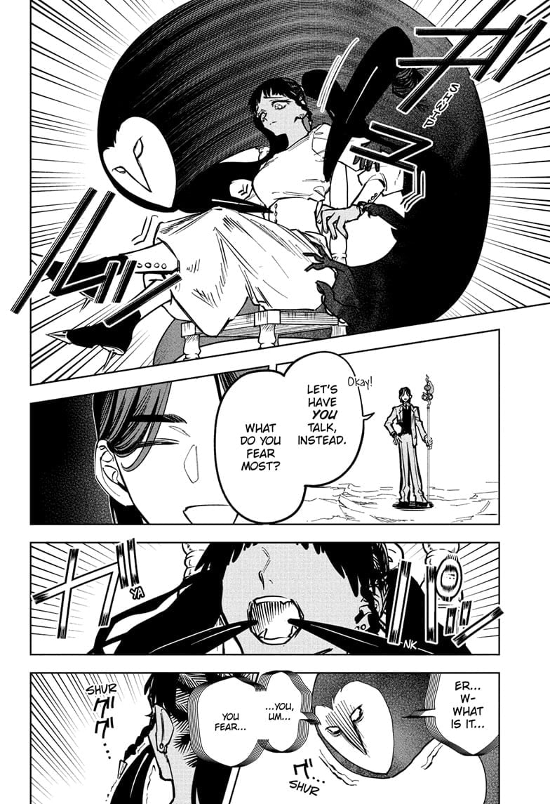 Ichi the Witch Manga Chapter 50 page 8 - Those Who Defy scene