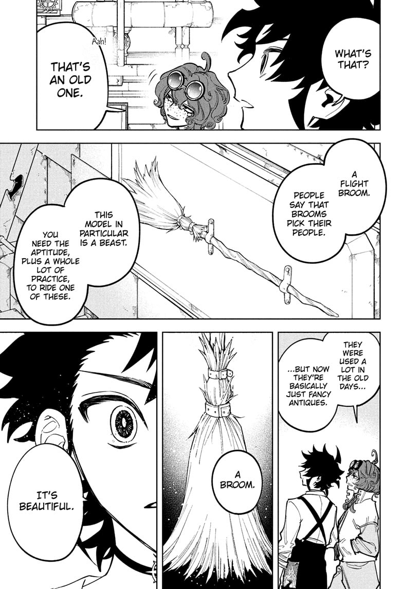 Ichi the Witch Manga Chapter 51 page 11 - To a New Time! scene