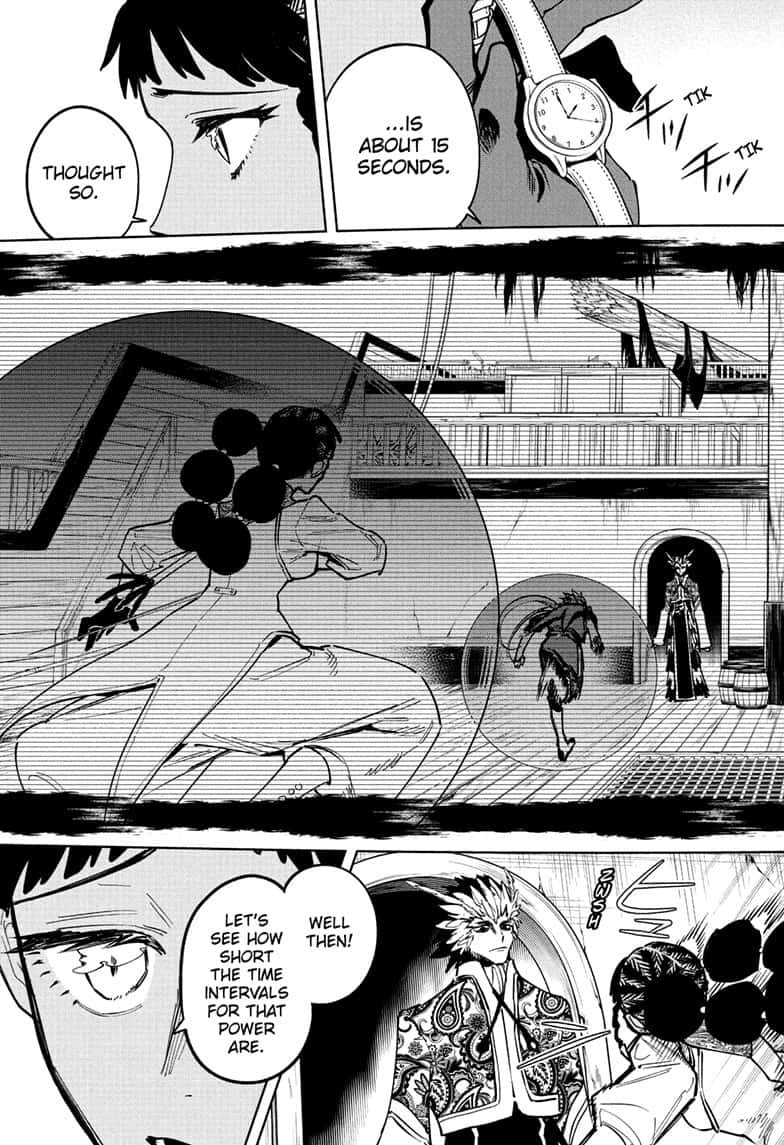 Ichi the Witch Manga Chapter 52 page 13 - Freeze scene