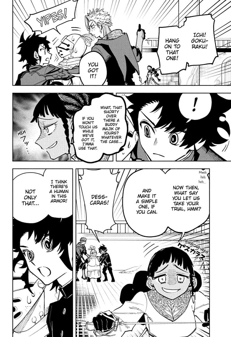 Ichi the Witch Manga Chapter 52 page 16 - Freeze scene