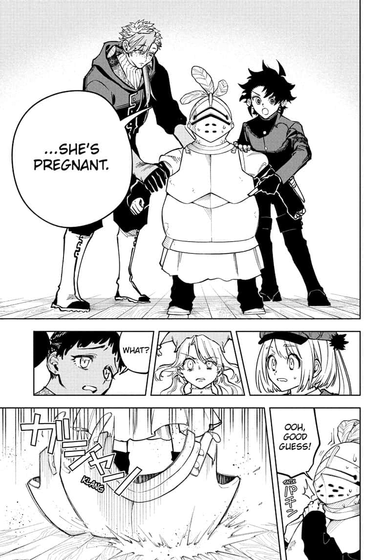 Ichi the Witch Manga Chapter 52 page 17 - Freeze scene