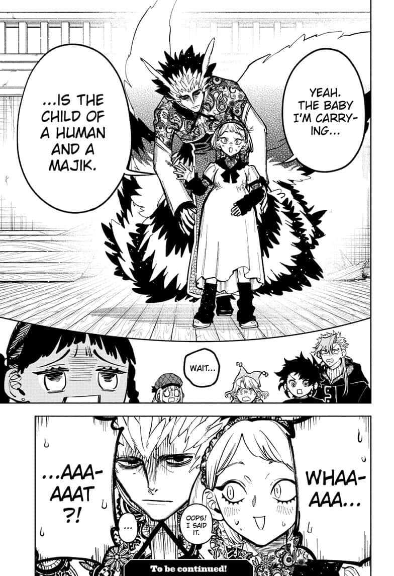 Ichi the Witch Manga Chapter 52 page 19 - Freeze scene