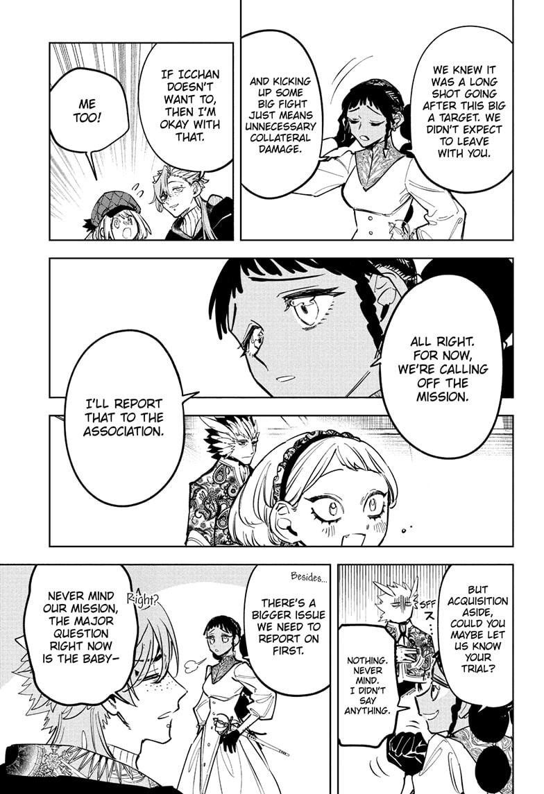 Ichi the Witch Manga Chapter 53 page 11 - A Heavy Bowl scene