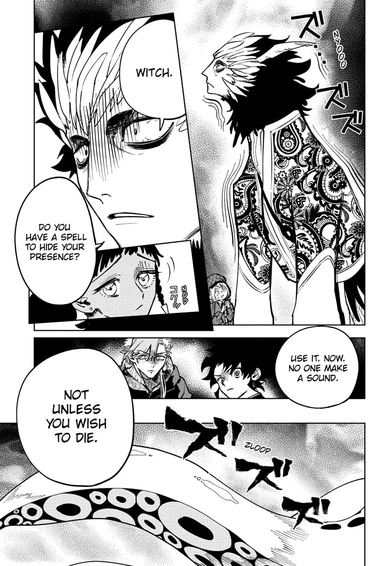 Ichi the Witch Manga Chapter 53 page 17 - A Heavy Bowl scene