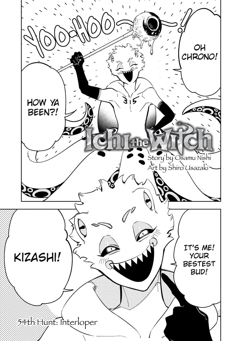 Ichi the Witch Manga Chapter 54 page 1 - Interloper scene