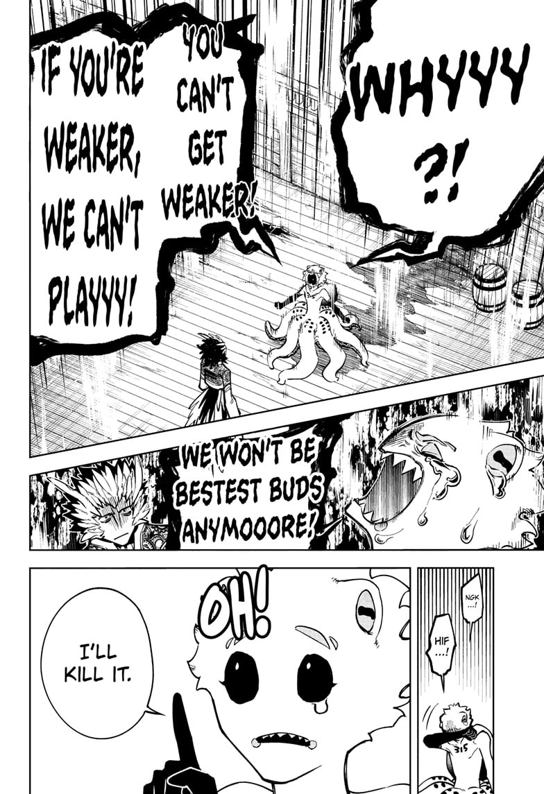 Ichi the Witch Manga Chapter 54 page 16 - Interloper scene