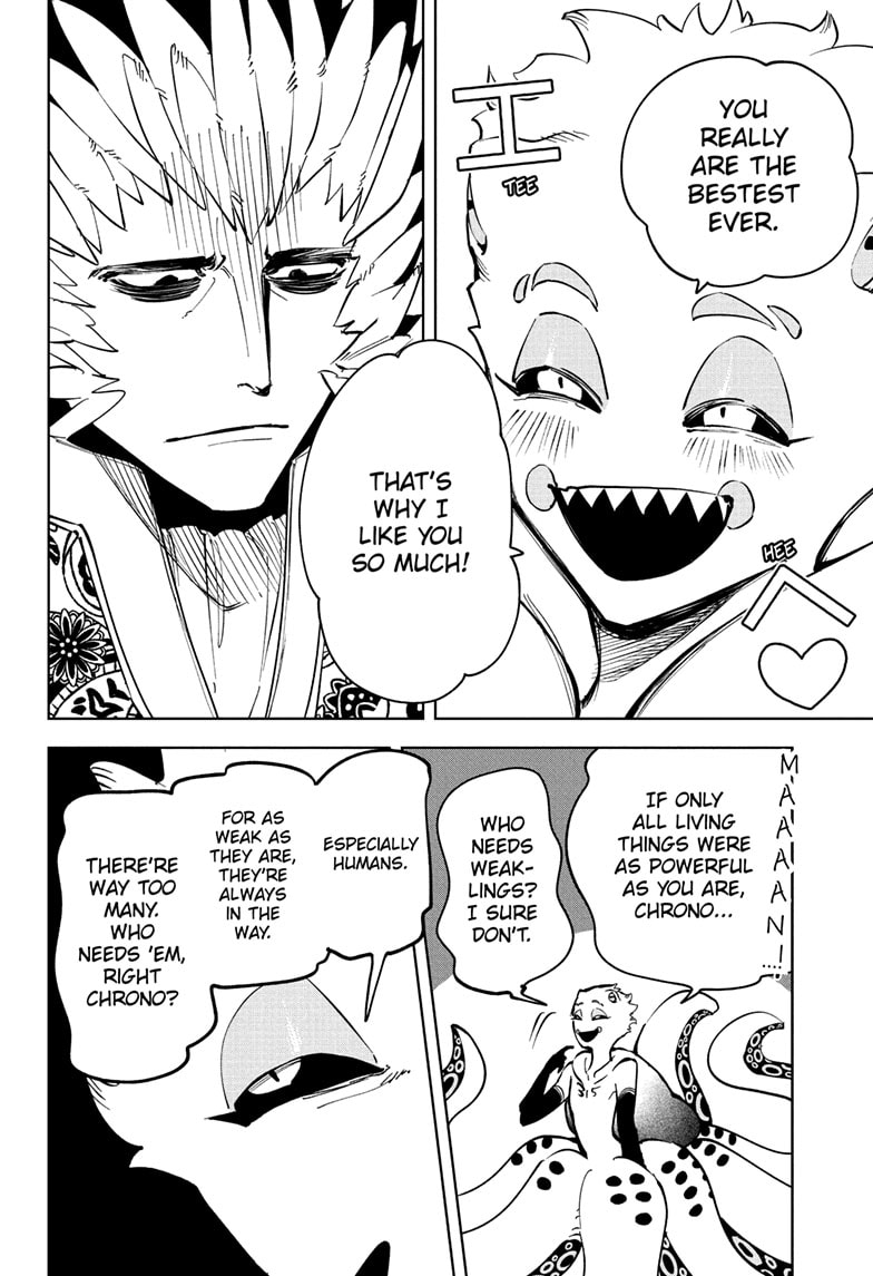 Ichi the Witch Manga Chapter 54 page 8 - Interloper scene