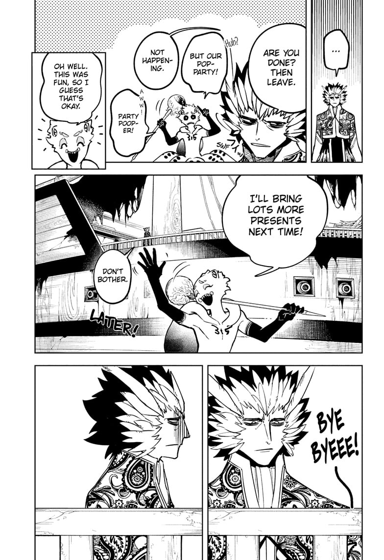 Ichi the Witch Manga Chapter 54 page 9 - Interloper scene