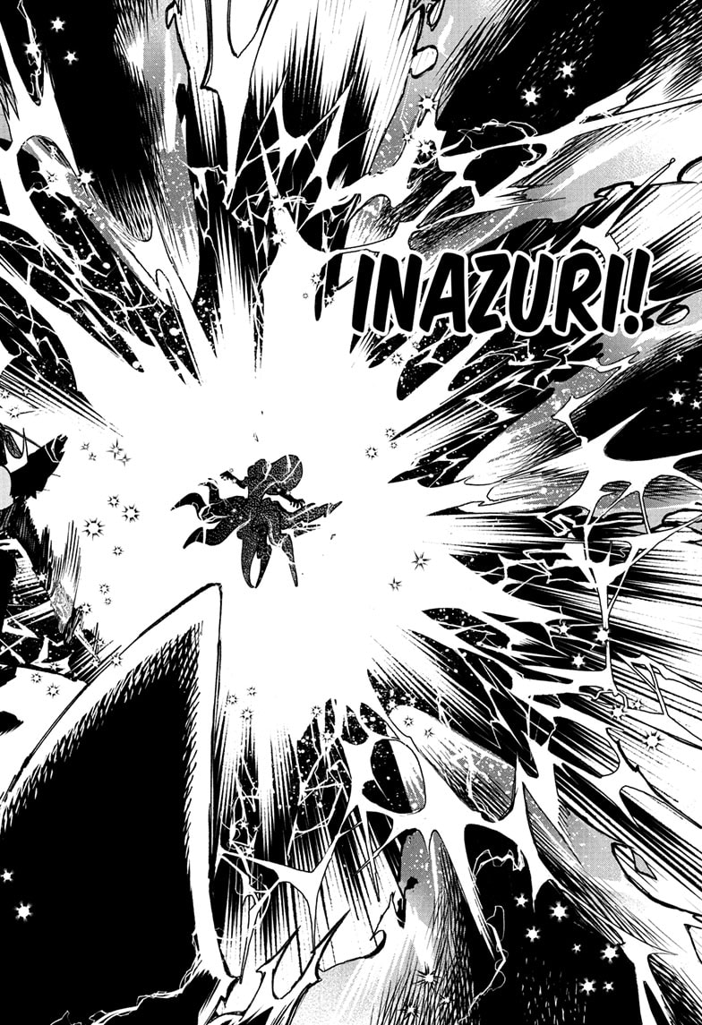 Ichi the Witch Manga Chapter 55 page 14 - Kneel scene