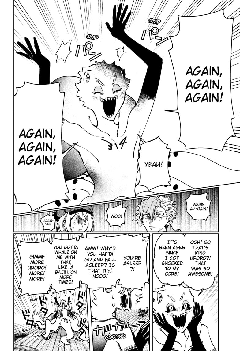 Ichi the Witch Manga Chapter 55 page 18 - Kneel scene