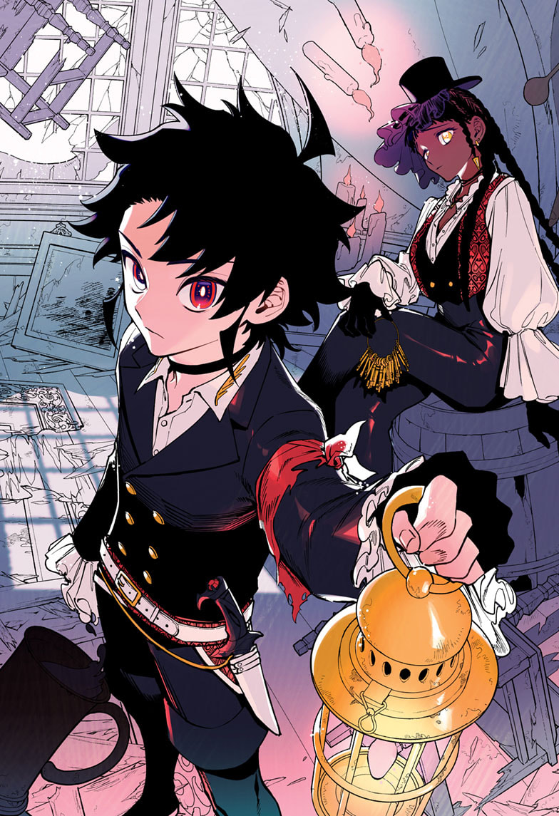 Ichi the Witch Manga Chapter 55 page 2 - Kneel scene