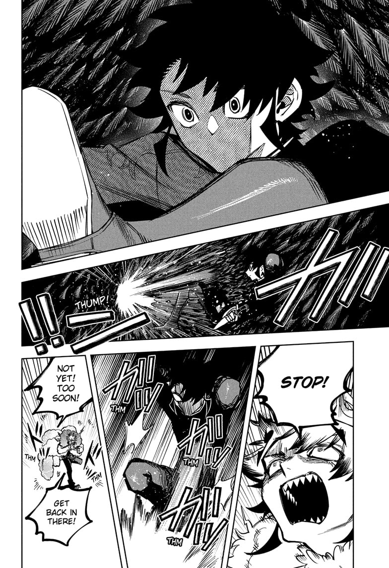 Ichi the Witch Manga Chapter 57 page 16 - Love and Hate scene