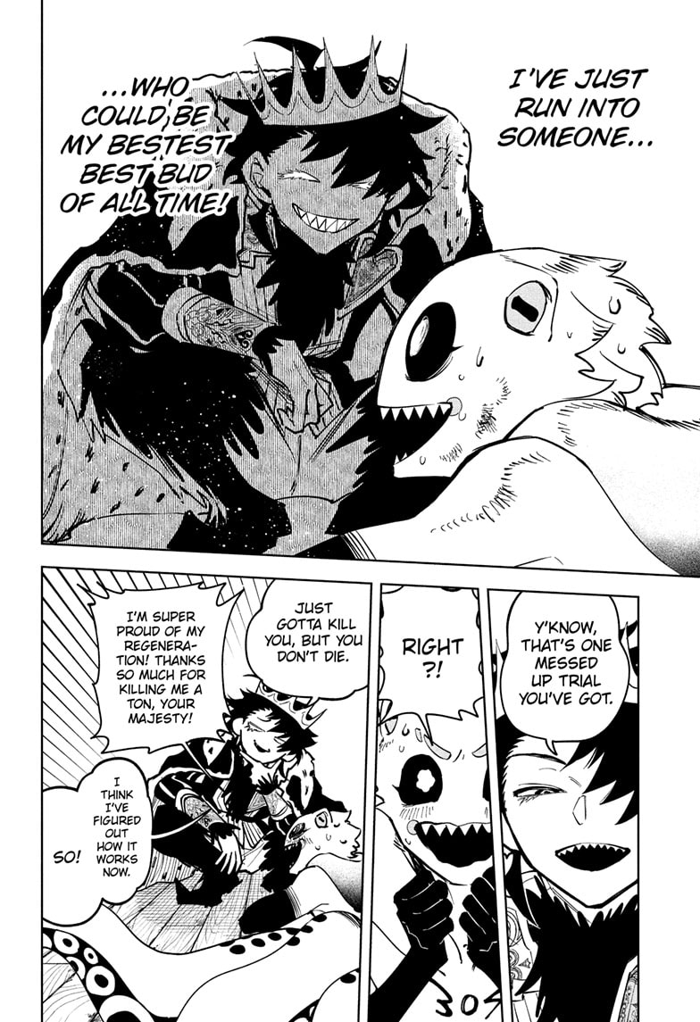 Ichi the Witch Manga Chapter 57 page 4 - Love and Hate scene