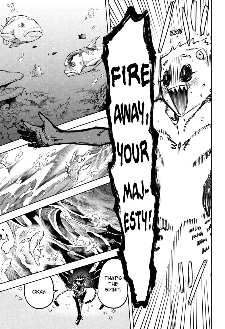 Ichi the Witch Manga Chapter 57 page 7 - Love and Hate scene