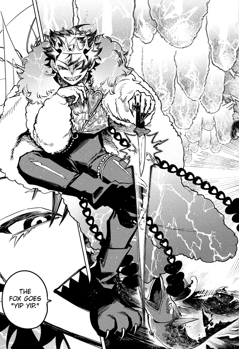 Ichi the Witch Manga Chapter 57 page 9 - Love and Hate scene