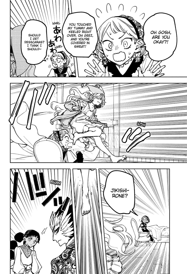 Ichi the Witch Manga Chapter 58 page 18 - Nurture the Future scene