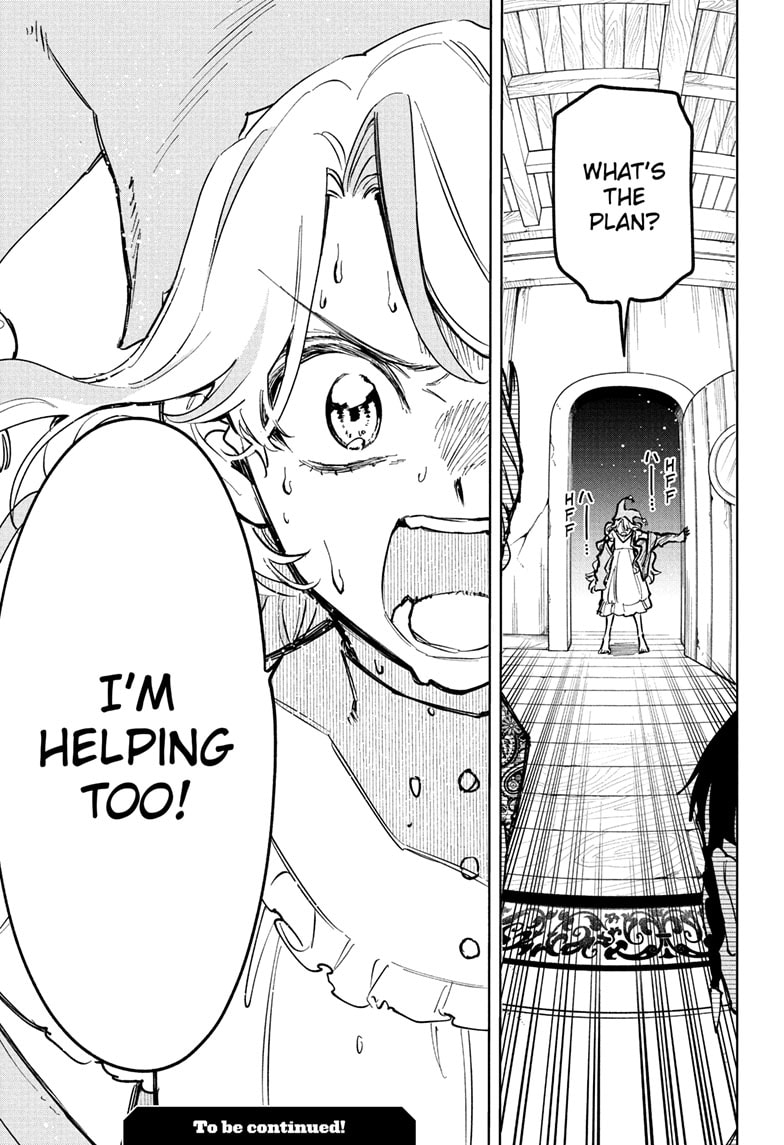 Ichi the Witch Manga Chapter 58 page 19 - Nurture the Future scene