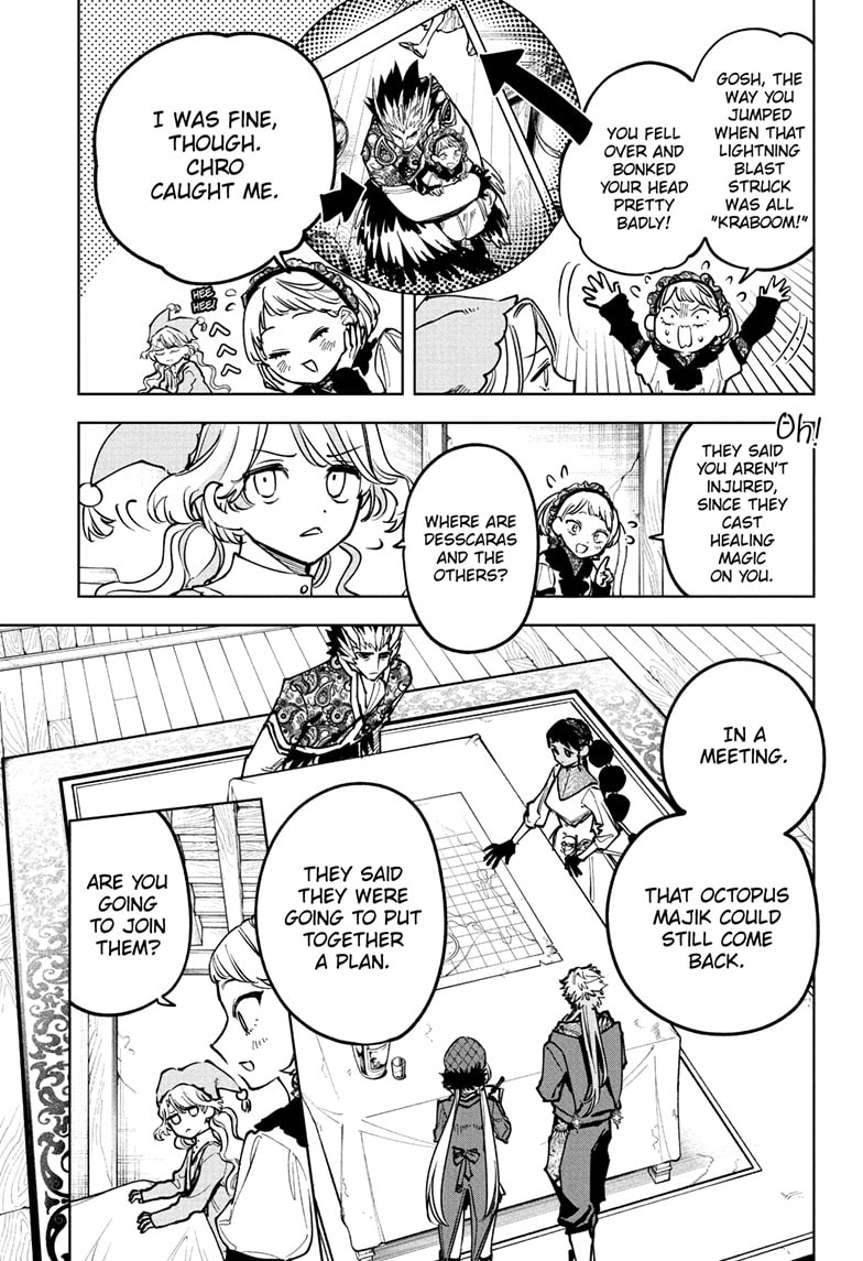 Ichi the Witch Manga Chapter 58 page 5 - Nurture the Future scene