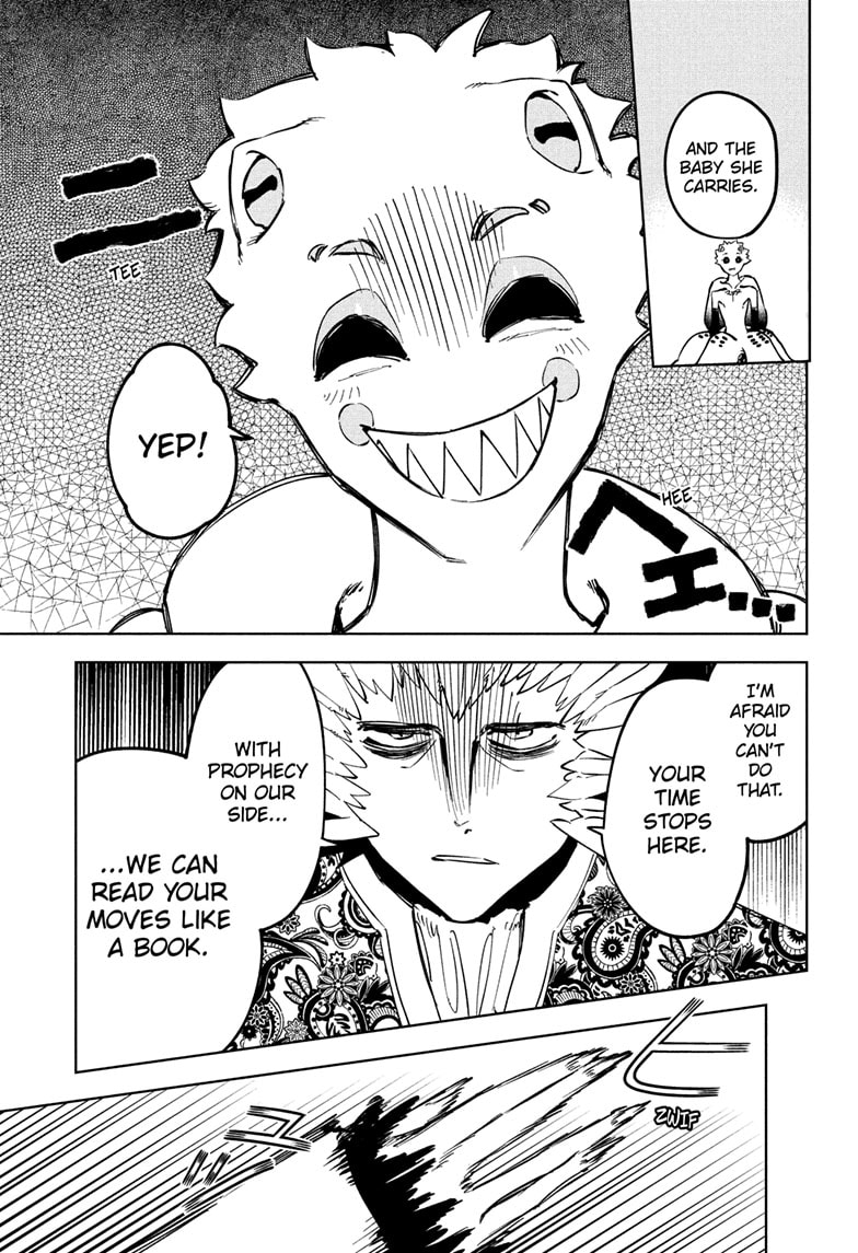 Ichi the Witch Manga Chapter 59 page 11 - Shifting Futures scene