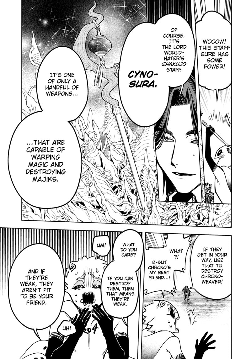 Ichi the Witch Manga Chapter 61 page 10 - Vitals scene