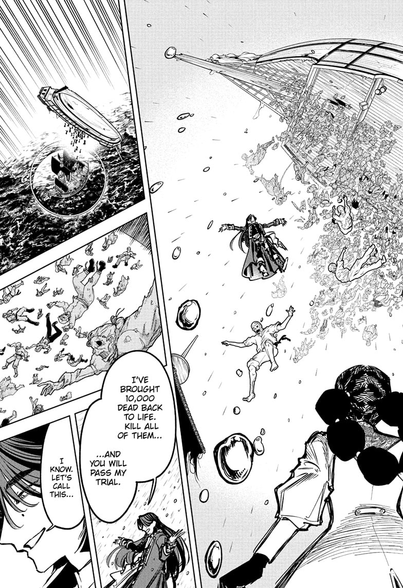 Ichi the Witch Manga Chapter 61 page 14 - Vitals scene