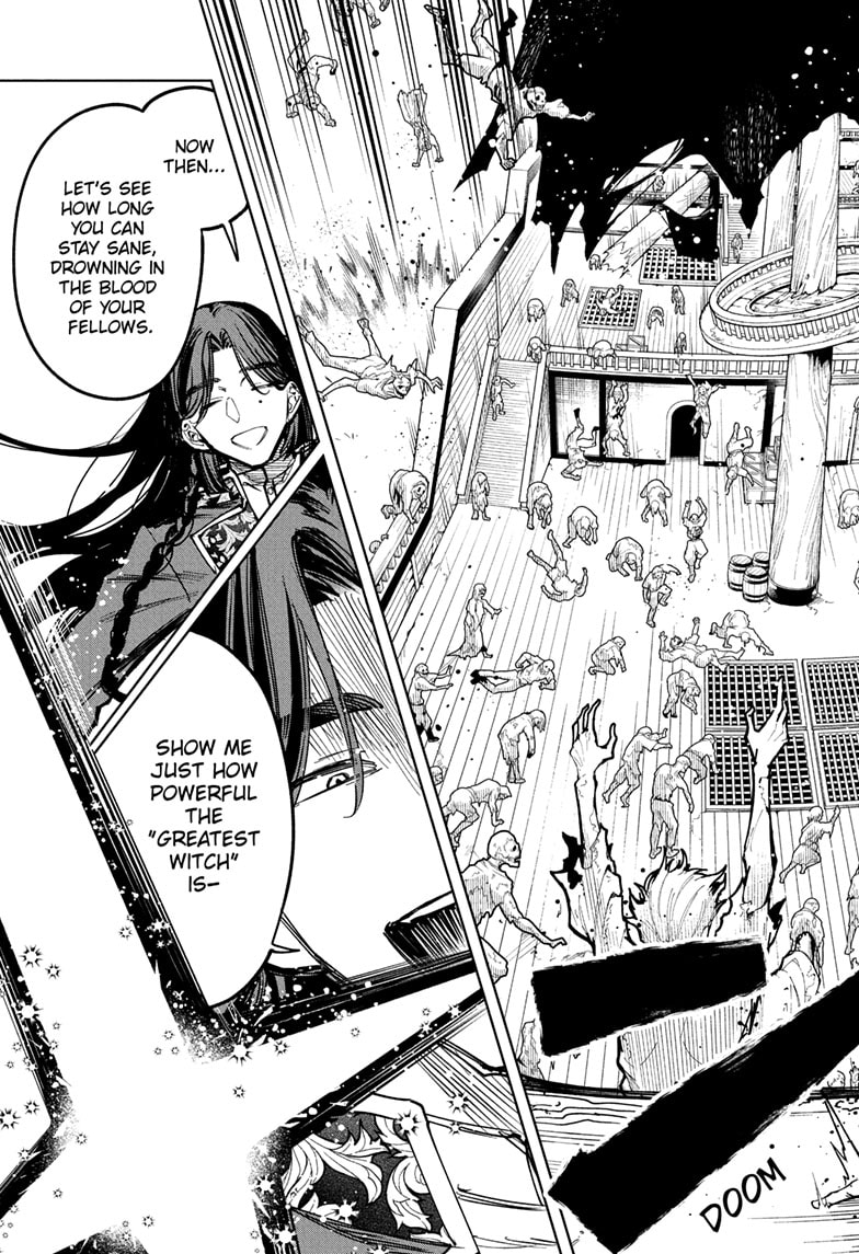 Ichi the Witch Manga Chapter 61 page 16 - Vitals scene