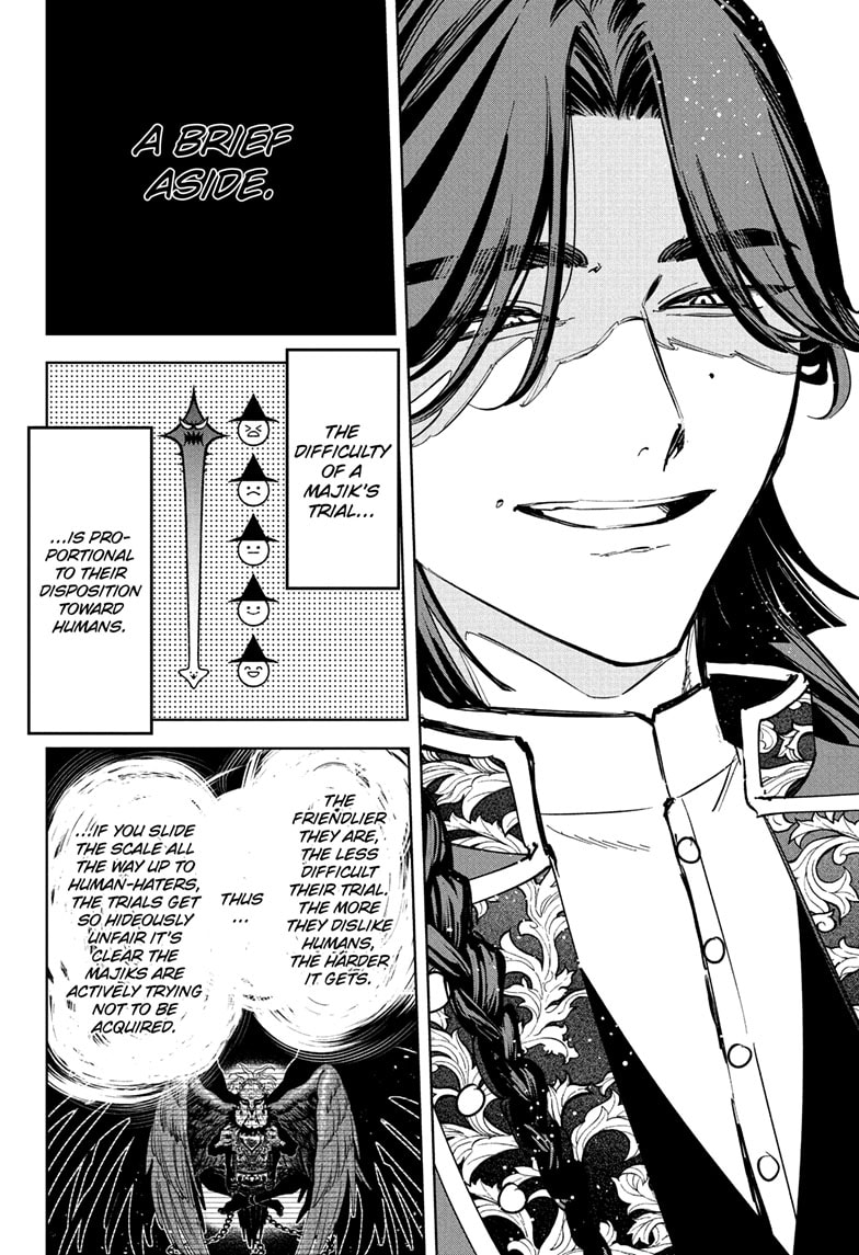 Ichi the Witch Manga Chapter 61 page 21 - Vitals scene