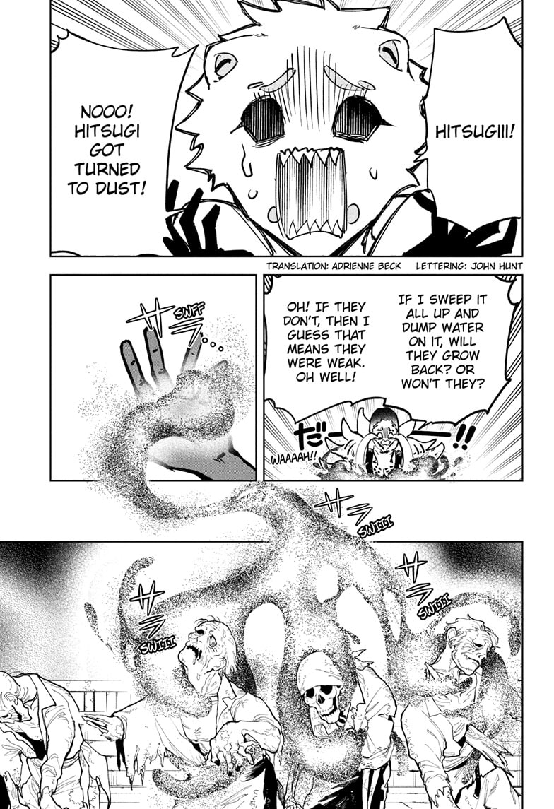 Ichi the Witch Manga Chapter 61 page 4 - Vitals scene