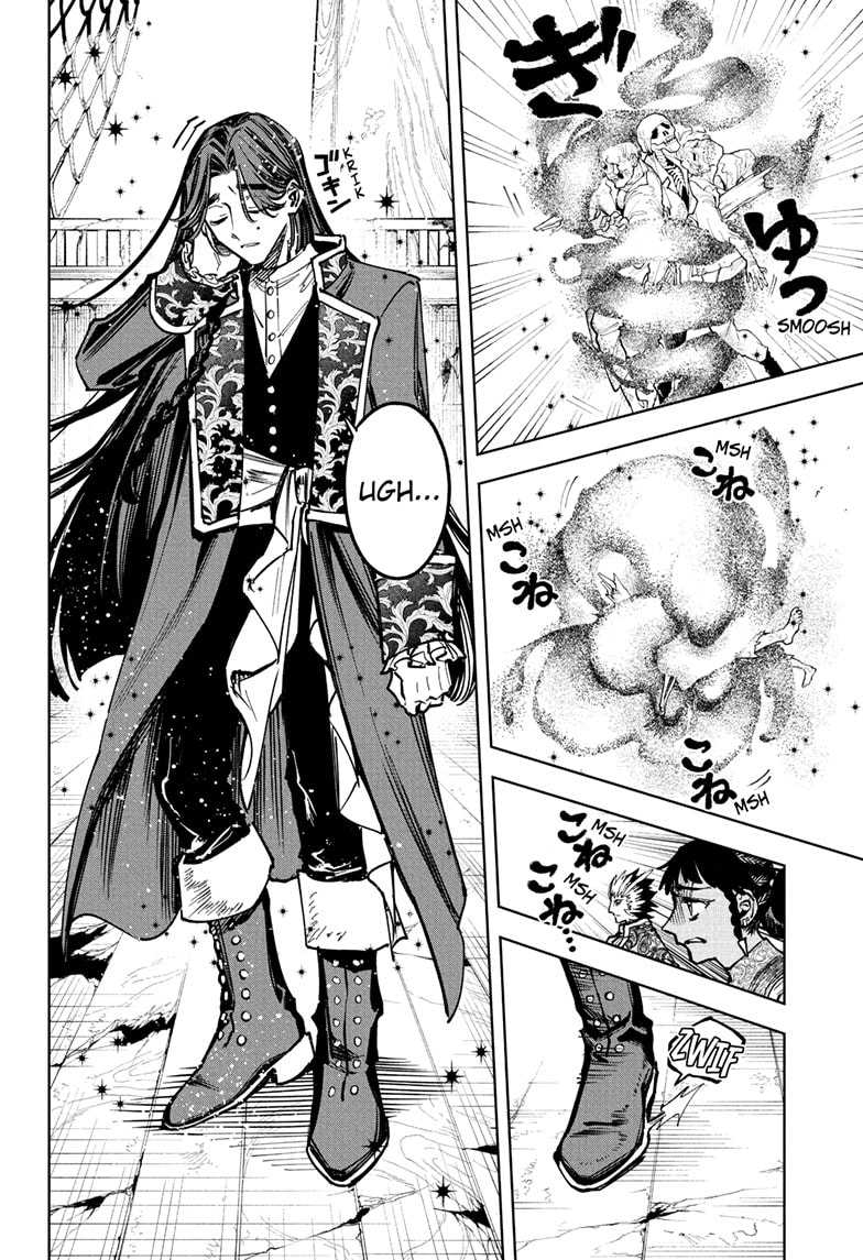 Ichi the Witch Manga Chapter 61 page 5 - Vitals scene